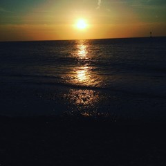 Beautiful Sunset Over The Sea