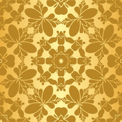 Art deco gold color pattern, luxury texture