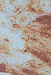Rusty background on metal surface