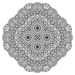 Mandala. Ethnic decorative elements