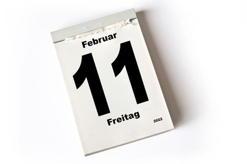 11. Februar 2022