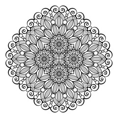 Mandala. Ethnic decorative elements