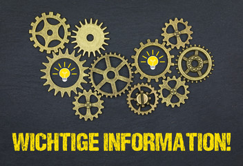 Wichtige Information!