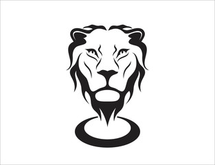 animal lion vector icon logo