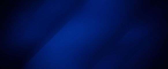 Dark blue background with abstract graphic elements.