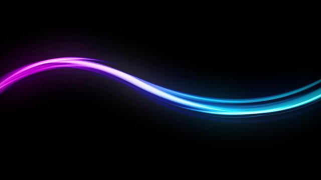 Corporate background with a bright abstract wave. Colorful creative texture for business slide presentation. Seamless loop.