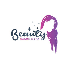 Hair salon and beauty logo