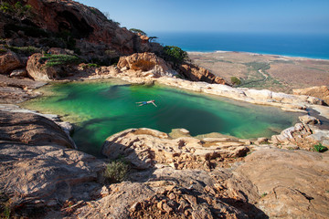 Fototapeta na wymiar The island of Socotra, Yemen