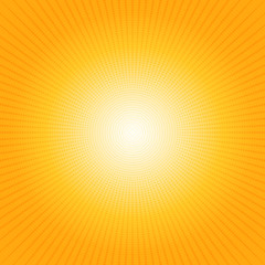 Obraz premium Pop art colorful comics book magazine cover. Polka dots orange background. Cartoon funny retro pattern strip mock up. Vector halftone illustration. 90-s style. Template design for poster, card, flyer.