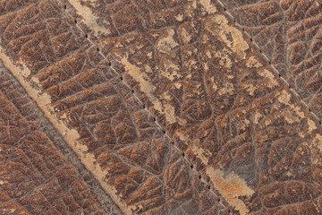 rich texture rare vintage brown leather products