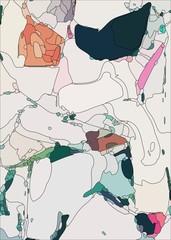 Abstract Colorful Geometrical Artwork,Abstract Graphical Art Background Texture,Modern Conceptual Art