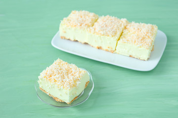 Kokos- Käsekuchen