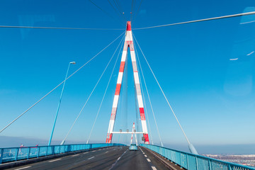 Fototapeta premium Saint-Nazaire-Brücke 