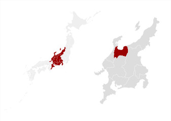 【富山県】 中部地方 日本