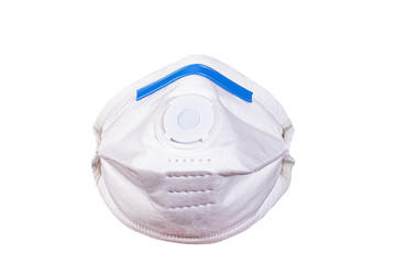 Disposable Respirator Mask FFP3 R D, respiratory protection against Covid-19, particles, mists, odors, acid gases. Fine dust medical mask FFP 3 with breathing valve