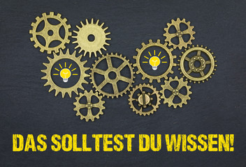 Das solltest du wissen!