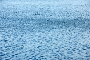 cool background texture of blue water with light ripples