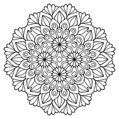 Mandala. Ethnic decorative elements