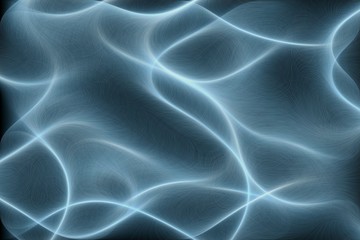 Energetic Abstract Flowing Blue Lines Background