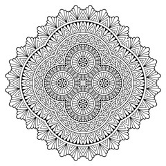 Mandala. Ethnic decorative elements