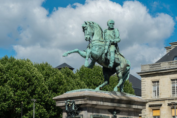Obraz premium Napolleondenkmal in Rouen