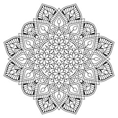 Mandala. Ethnic decorative elements