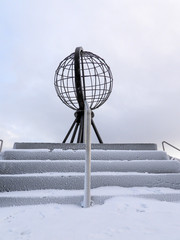 Nordkapp im Winter, Norwegen