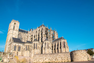 Fototapeta premium Kathedrale von Le Mans - Frankreich - wunderschön 