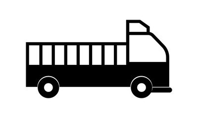 Truck, lorry, shipping, auto, traffic, heavy, container, trucking, drive, transport, delivery, vehicle, service, van free vector icon