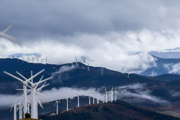 Sierra del perdón en Navarra