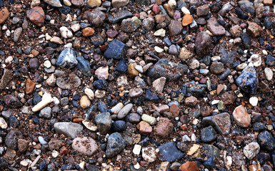background texture of earth sand and stones