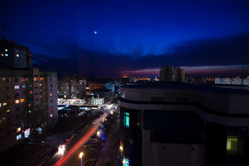 Tiraspol sunset
