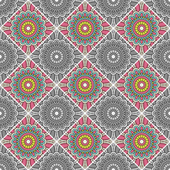 Seamless pattern. Vintage decorative elements