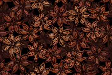 star anise pattern