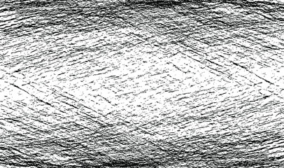 Naklejka premium Scratched Grunge Urban Background Texture Vector. Dust Overlay Distress Grainy Grungy Effect. Distressed Backdrop Vector Illustration. Isolated Black on White Background. EPS 10.