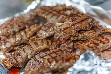 Roasted meat
