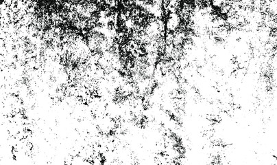 Rough black and white texture vector. Distressed overlay texture. Grunge background. Abstract textured effect. Vector Illustration. Black isolated on white background. EPS10.