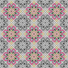 Seamless pattern. Vintage decorative elements