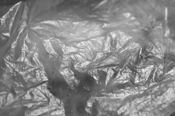  plastic bag surface with blur effect abstract background and texture for design