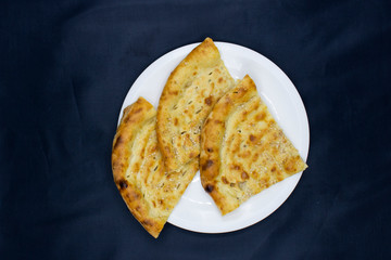 Naan Bread Tandoor Bread Top View