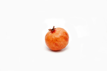 Pomegranate on a white background