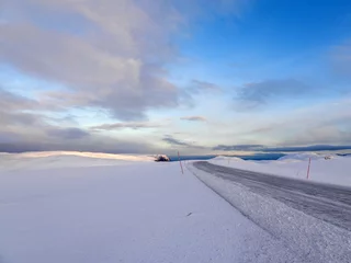 Fotobehang Nordkapp im Winter, Norwegen © U. Gernhoefer