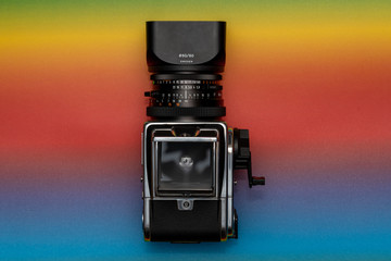 Mittelformatkamera Hasselblad 500 cm