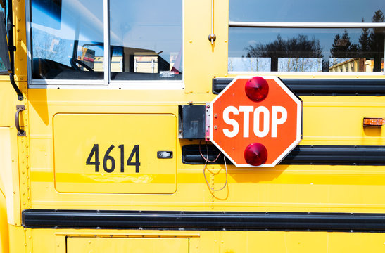 Ein Baltimore County Public School Bus