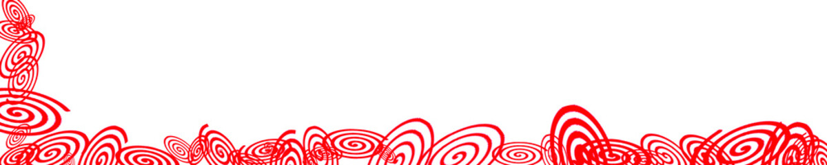 banner spirali rosse