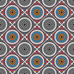 Seamless pattern. Vintage decorative elements