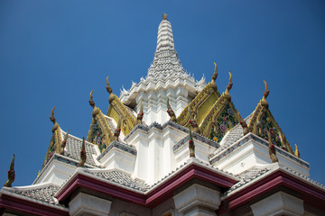 Fototapeta premium A beautiful view of buildings in Bangkok, Thailand.