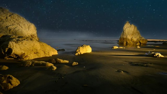Playa de Manab&iacute;, en la costa del Ecuador, Sur America