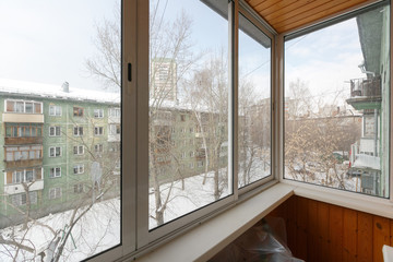 view from the balcony of the apartment building