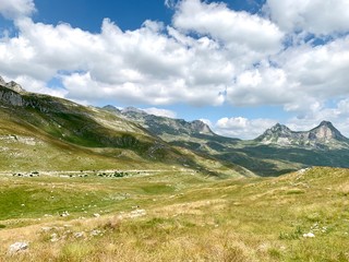 Mountain landscape in Montenegro 
